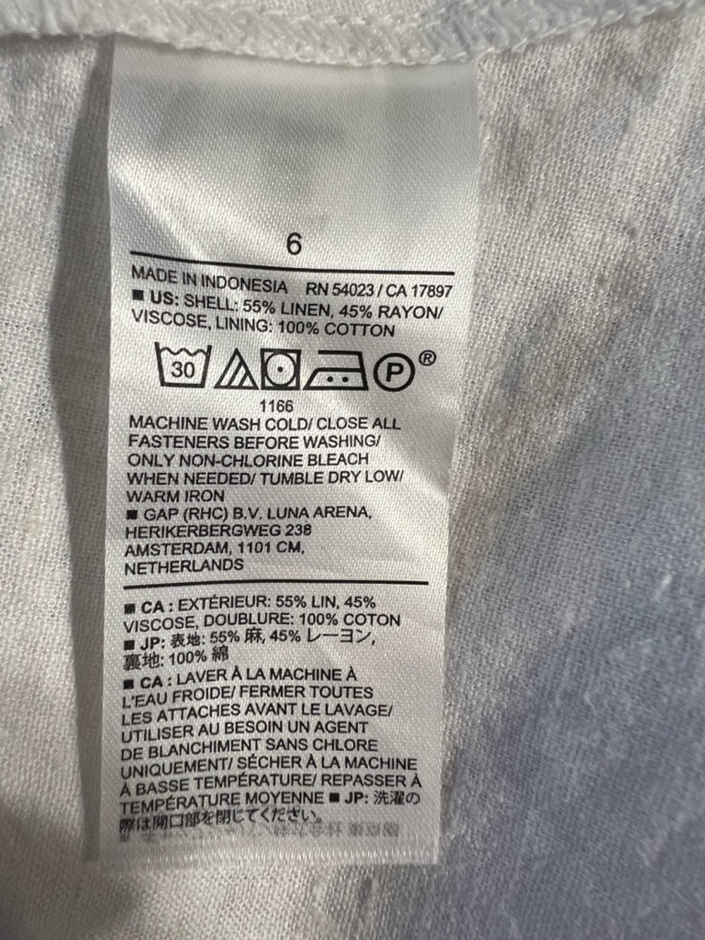 Banana Republic White V-Neck Midi Dress - Picture 5 of 16